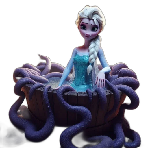 creature, concept art, 3d render, fantasy art transparent PNG cut-out