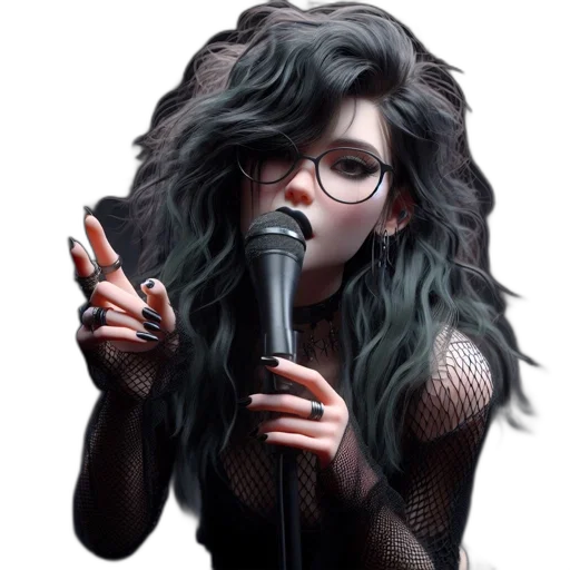 hair, cartoon, photorealistic, concept art transparent PNG cut-out