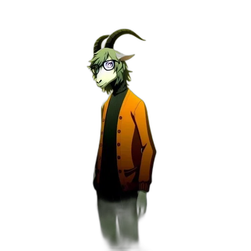 mask, creature, staff, dragon transparent PNG cut-out