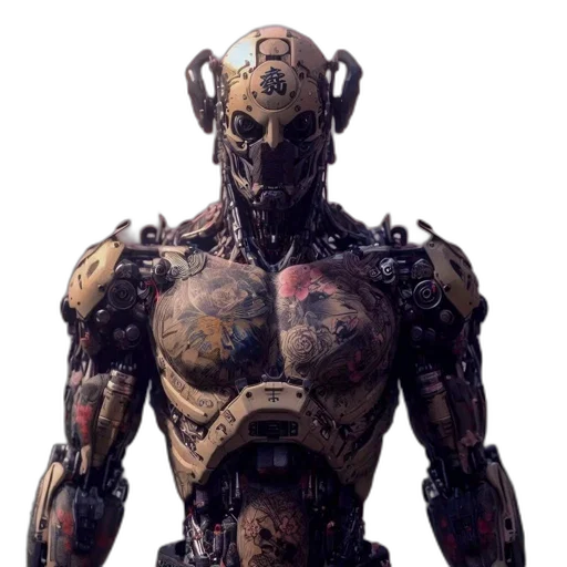 robot, creature, mask, animal transparent PNG cut-out