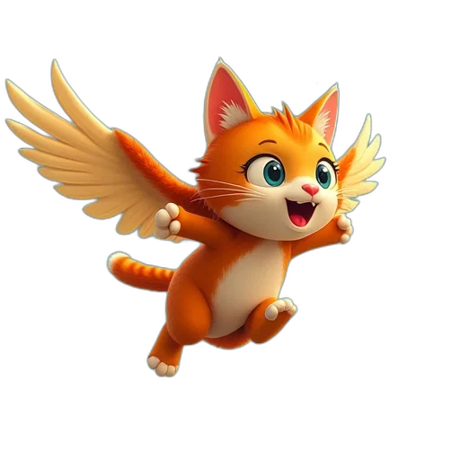 animal, staff, 3d render, concept art transparent PNG cut-out