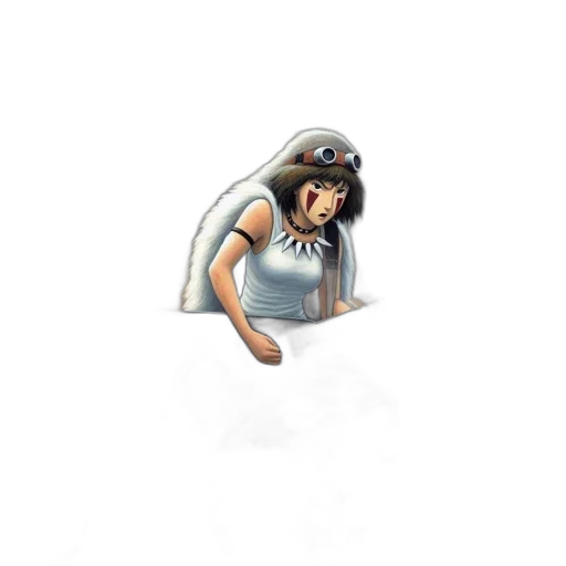 creature, staff, animal, robot transparent PNG cut-out