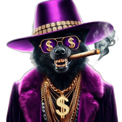 mask, animal, hat, jacket transparent PNG cut-out