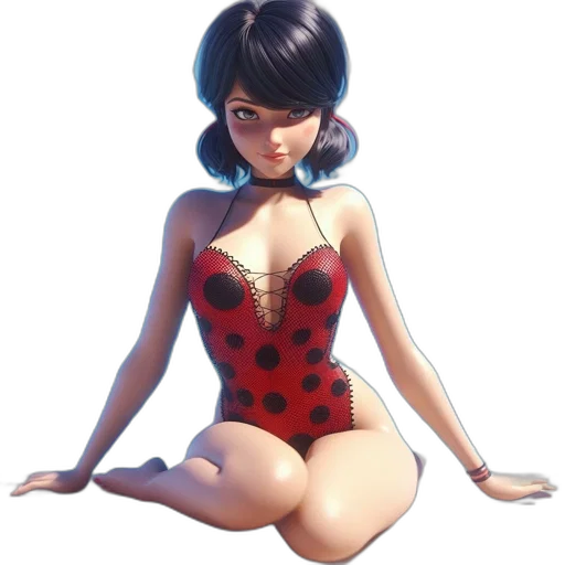 dress, concept art, comic book art, 3d render transparent PNG cut-out