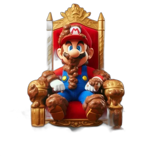 crown, furniture, hat, staff transparent PNG cut-out
