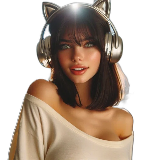 jewelry, mask, hat, photorealistic transparent PNG cut-out