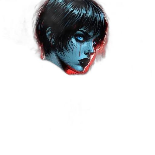 face, mask, creature, robot transparent PNG cut-out