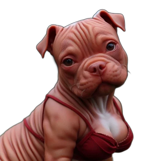 animal, creature, face, photorealistic transparent PNG cut-out