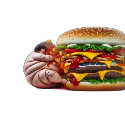 food, animal, crown, face transparent PNG cut-out