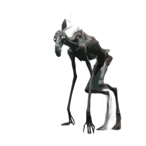 creature, animal, dragon, staff transparent PNG cut-out