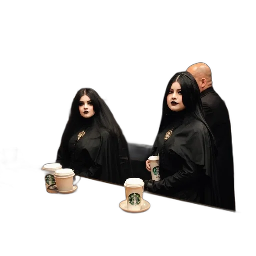 hair, mask, crown, concept art transparent PNG cut-out