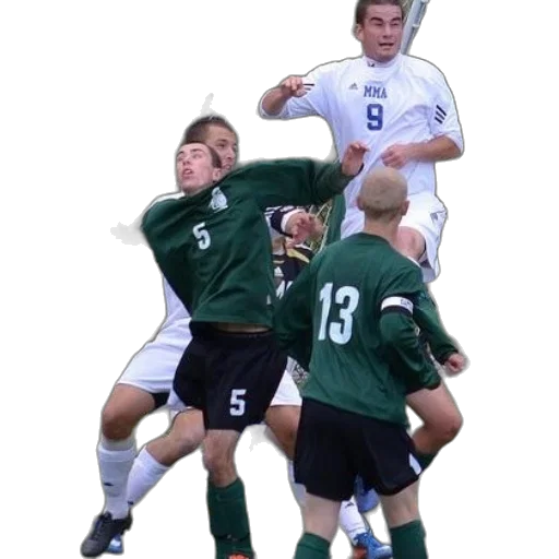 soccer, player, wearing, number transparent PNG cut-out