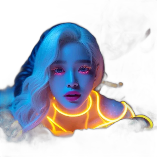 face, mask, robot, concept art transparent PNG cut-out