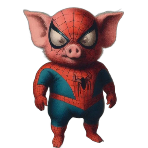 mask, animal, creature, 3d render transparent PNG cut-out
