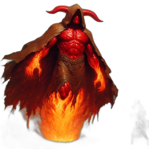 mask, creature, dragon, staff transparent PNG cut-out