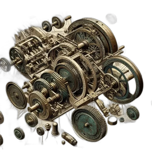 weapon, jewelry, car, robot transparent PNG cut-out
