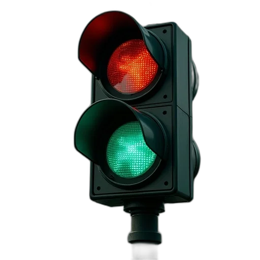 car, green, traffic, light transparent PNG cut-out