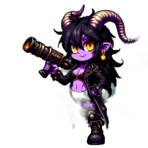 weapon, staff, dragon, pixel art transparent PNG cut-out