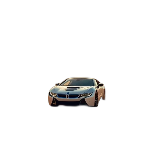 car, animal, 3d render, photorealistic transparent PNG cut-out