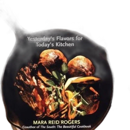 food, cookbook, cover, featuring transparent PNG cut-out