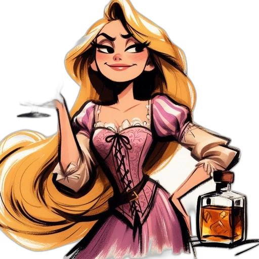 dress, cartoon, pixel art, fantasy art transparent PNG cut-out