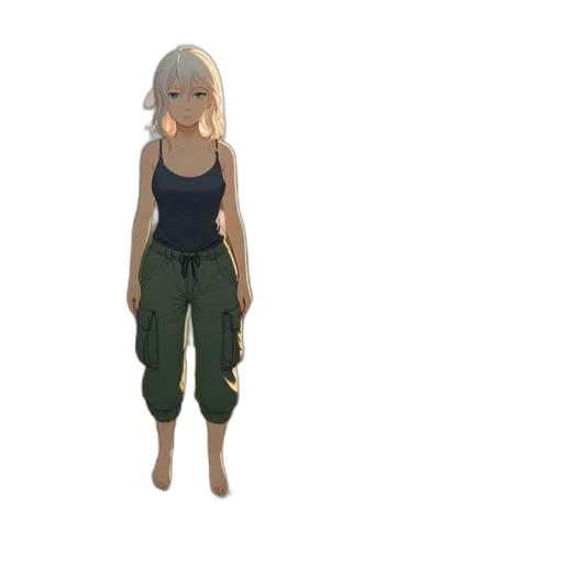 dress, creature, mask, staff transparent PNG cut-out