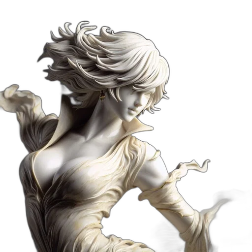 dress, concept art, fantasy art, 3d render transparent PNG cut-out