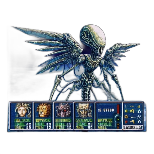 robot, creature, dragon, concept art transparent PNG cut-out
