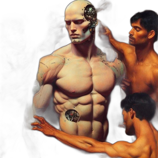 concept art, comic book art, photorealistic, fantasy art transparent PNG cut-out