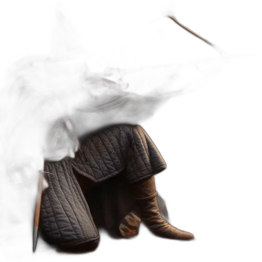 sword, shoes, weapon, staff transparent PNG cut-out