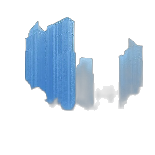 building, 3d render, concept art, photorealistic transparent PNG cut-out