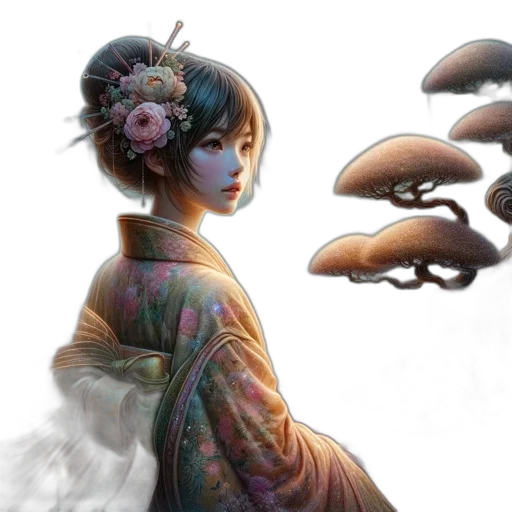 concept art, fantasy art, photorealistic, watercolor transparent PNG cut-out
