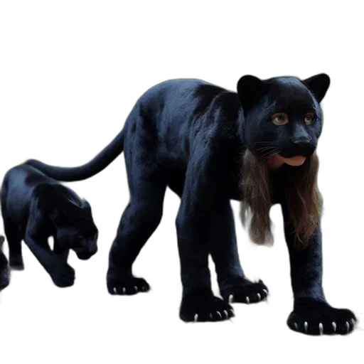 animal, 3d render, concept art, photorealistic transparent PNG cut-out