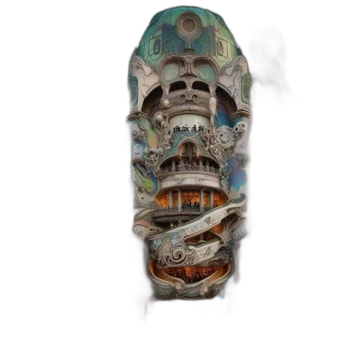 mask, hat, weapon, bottle transparent PNG cut-out