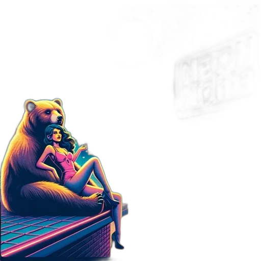 furniture, concept art, 3d render, comic book art transparent PNG cut-out