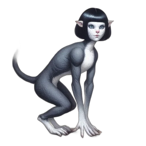 creature, animal, robot, dress transparent PNG cut-out