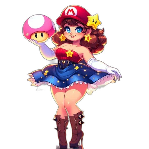 dress, hat, crown, weapon transparent PNG cut-out