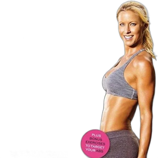 six, weeks, sexy, abs transparent PNG cut-out