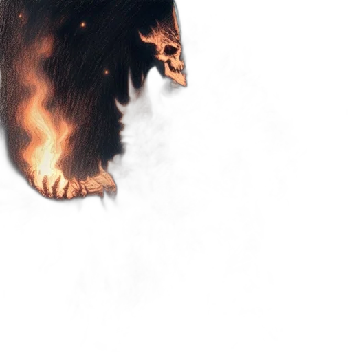 animal, dragon, creature, staff transparent PNG cut-out