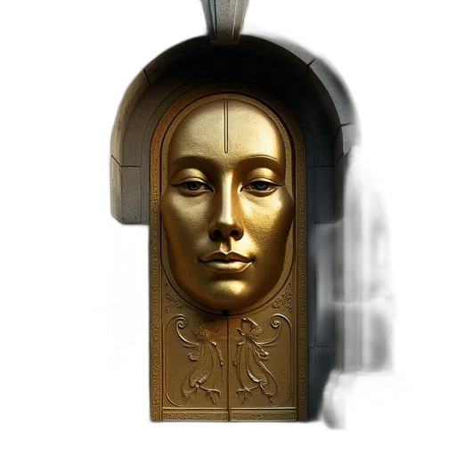 jewelry, face, mask, staff transparent PNG cut-out