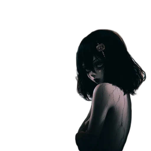 mask, face, dress, hair transparent PNG cut-out