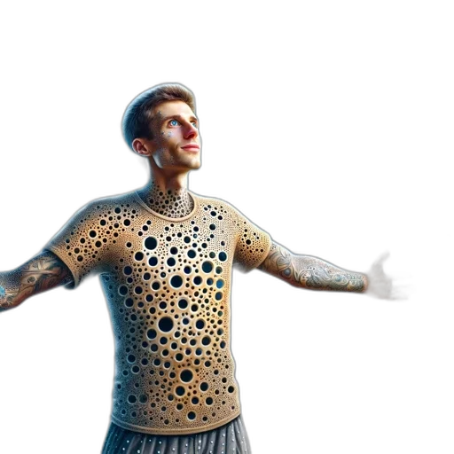 dress, 3d render, concept art, photorealistic transparent PNG cut-out