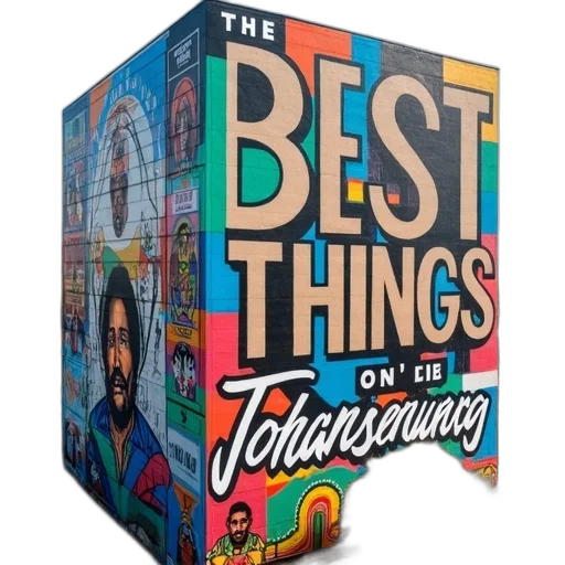 image, features, vibrant, mural transparent PNG cut-out