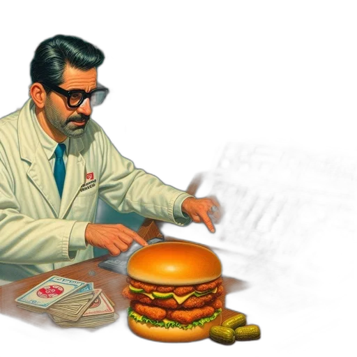 food, concept art, comic book art, pixel art transparent PNG cut-out