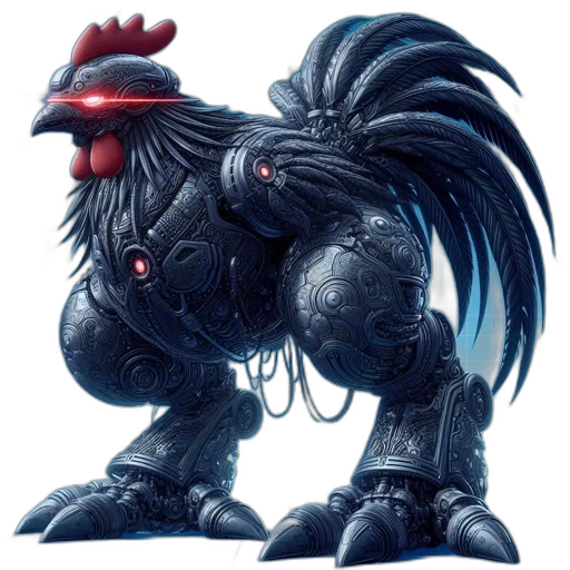 animal, creature, robot, dragon transparent PNG cut-out