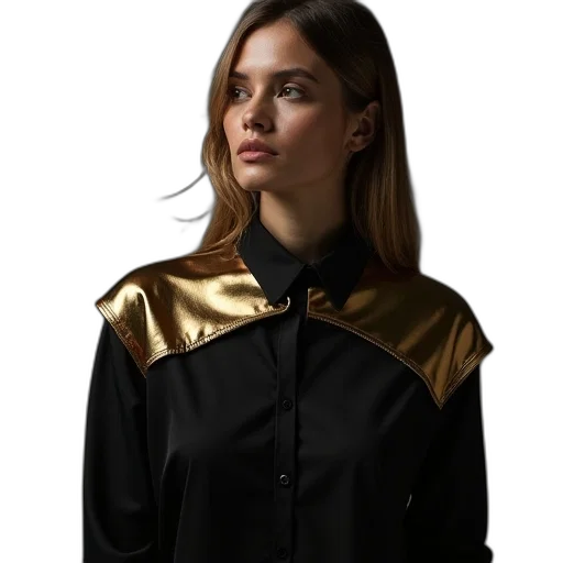 jacket, dress, jewelry, dark transparent PNG cut-out
