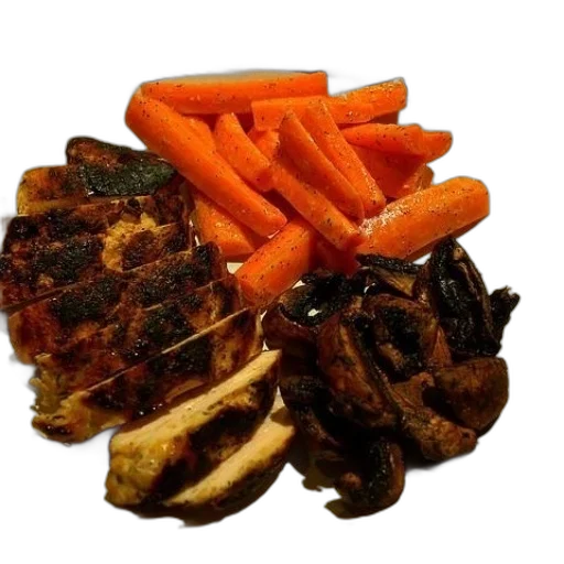 food, crown, animal, 3d render transparent PNG cut-out