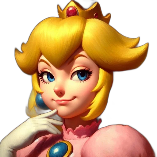 crown, face, dress, staff transparent PNG cut-out