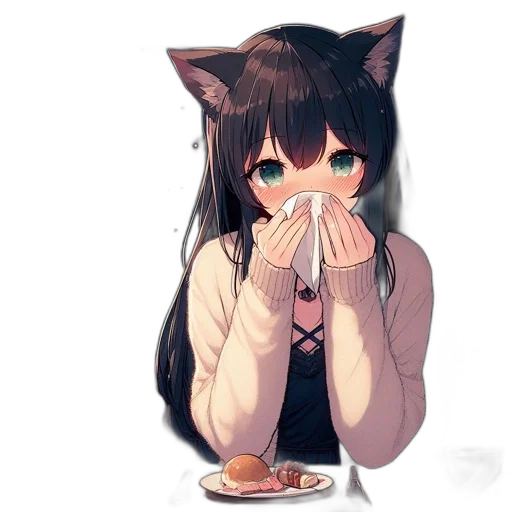 food, animal, creature, face transparent PNG cut-out