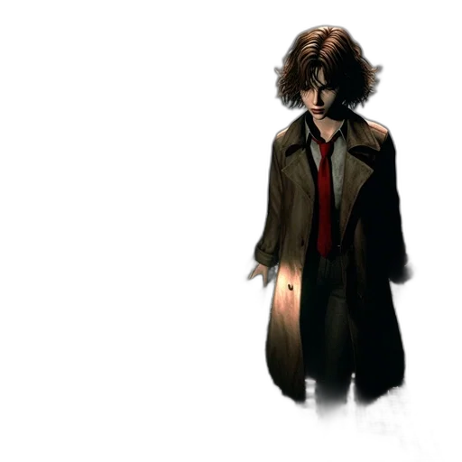 jacket, staff, concept art, comic book art transparent PNG cut-out